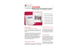 ADC BioScientific - Model EGA60 - Multi Sample Soil Respiration System - Brochure