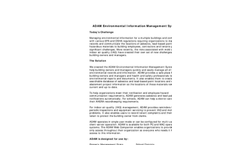 ADAM - Asbestos Inventory and Document Management Software- Brochure