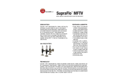 SupraFlo - Model MFTV - Metal Bodied Flow Meters Brochure
