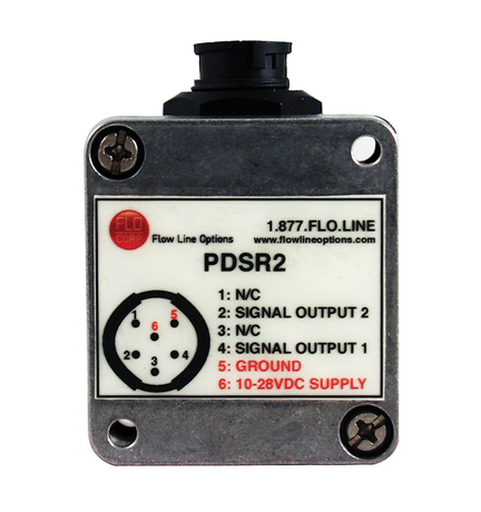Flo-Corp Pdflo PDSR1 & PDSR2 Single Hall Spur Gear Sensor