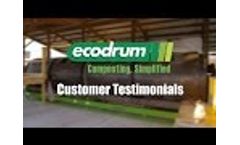 Ecodrum™ Composter - Customer Testimonials - Video