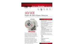 SharpEye - Model 40/40I Triple IR (IR3) - Flame Detector - Brochure