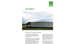GenaSpan - Tensioned Covers for Agriculture and Industry - Fact Sheet