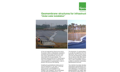 Genap - Geomembrane Structures for Infrastructure - Under Water Installation - Brochure