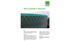 Genap - Slurry Storage in Steel Silo - Brochure