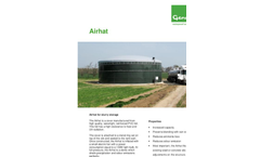 Genap - Airhat for Slurry Storage - Brochure
