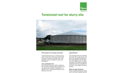 Genap - Tensioned Roof for Slurry Silo - Brochure