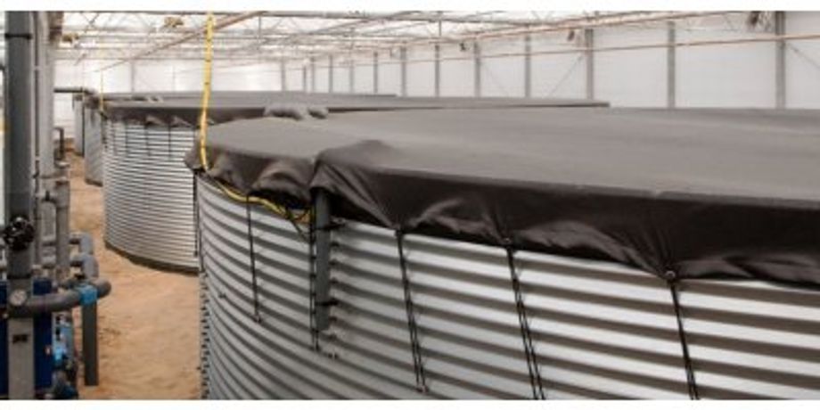 Genap - Tensioned Algae Control Cover for Horticulture Water Silo