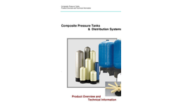 Composite Pressure Tanks & Distribution Systems Brochure