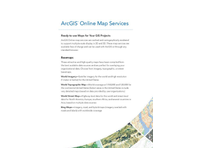 ArcGIS Online Map Services Brochure