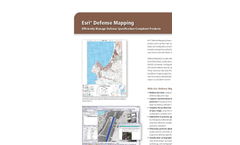 Esri Defense Mapping Flyers