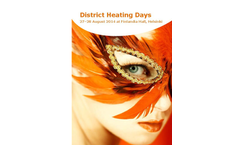 Finish District Heating Days 2014- Brochure