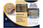 DDI - Heat Recovery Exchanger  - Brochure