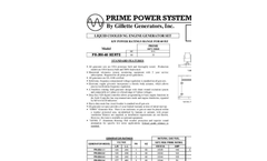Model PR-350 - Rugged Natural Gas Generators Brochure