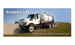 Guzzler - Model LVT - Predator Liquid Vacuum Truck