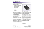 GRAS - Model 12AL - 1-Channel CCP Power Module with A-Weighting Filter - Brochure