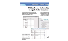 CheckPoint - Energy Audit Protocols Brochure