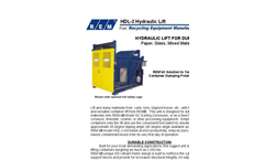 REM - Model HDL Series - Hydraulic Lift for Dumping - Brochure