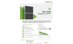 Bornay - Model Sunrise - SR-54MHLPRO - Monocrystalline Solar Module- Brochure