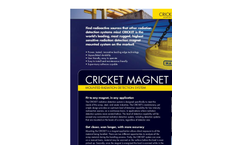 Cricket - Magnet Mounted Radiation Detection System Brochure