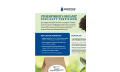 StormFisher - Organic Fertilizer - Brochure