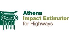 Athena - Impact Estimator (IE) for Highways