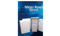 Tricel - Model 220910 - Recessed GRP Electrical Meter Boxes (Built-in ESB Meter Box) - Brochure
