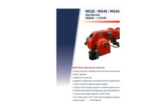 Nu-Way - Model STG120 - Gas Burner - Manual