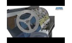 Andritz Separation - Girapac - Rotating Drum Screen With Screw Compactor - Video