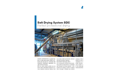 ANDRITZ - Model BDC - Belt Drying System - Brochure