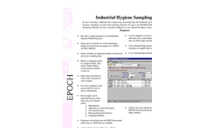 EPOCH Industrial Hygiene Sampling Brochure