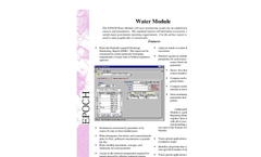 EPOCH Water Module Brochure