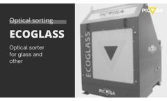 ECOGLASS - Optical sorter for glass and others - Video