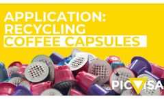 Application: Recycling coffee capsules with ECOPICK robot