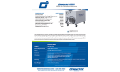 OmniAire - Model 600V - HEPA Air Filtration Machine - Spec Sheet