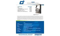 Omnitec Design PEROx - Model PG - Air Purifier - Dual Generator - Datasheet
