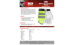 MCR - Model 968LMG - Luminator Lined Goatskin Multi-Task Gloves, L - Brochure
