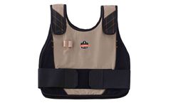 Ergodyne Chill-Its - Model 12210EG 6215 - Premium FR Phase Change Cooling Vest with Packs