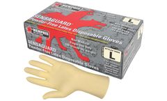 MCR SensaGuard™ - Model 5055 - Disposable Latex Gloves, Powder Free, 5 mil, S