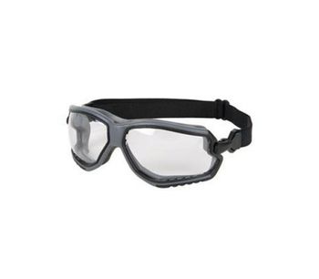 MCR ForceFlex - Model FFG112AFC - Goggles, Gray Frame w/Gray, Anti-Fog Lens