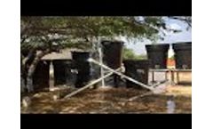 Advancees - Solar Reverse Osmosis Water Treatment System 100.000 GPD - Video