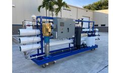 Advancees - Brackish Water Reverse Osmosis system 400m3d / 110000 GPD Capacity - Video