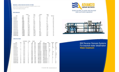 Large Brackish Water Industrial Reverse Osmosis System (SBWRO ) - Brochure