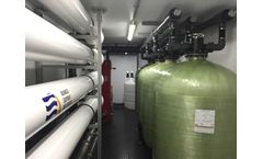 ADVANCEES - Sea Water Reverse Osmosis Containerized System 100,000 GPD - Video