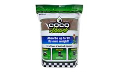 CocoAbsorb - Model CCA-09LT-BAG-C - Absorbs 10 Quarts of Motor Oil - 9 Liter Bag (6pk)