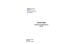 ProAir-2200 Compact Compressed Airline Monitor - Manual