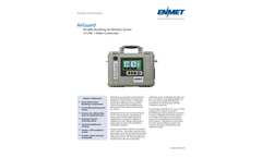 ENMET AirGuard - Model 15 CFM - Portable Breathing Air Filtration System - Brochure