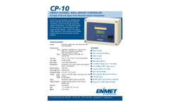 ENMET - Model CP-10 - Hazardous Gas Detection Controller - Brochure