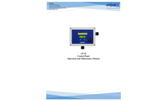 ENMET - Model CP-10 - Hazardous Gas Detection Controller - Manual