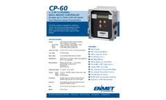 ENMET - Model CP-60 - Hazardous Gas Detection Controller - Brochure